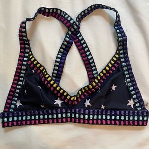 Fox swim bikini top like new